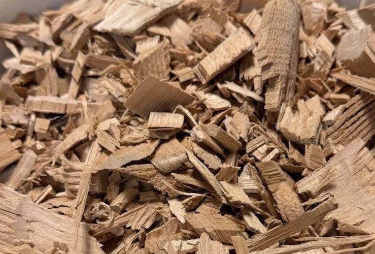 Premium Oak BBQ Smoking Chips 10lbs (1200 Cu In) -D&L BBQ PRODUCTS