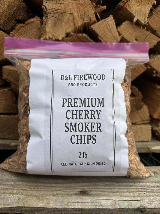 Cherry Wood Smoking Chips All-Natural BBQ Flavor
